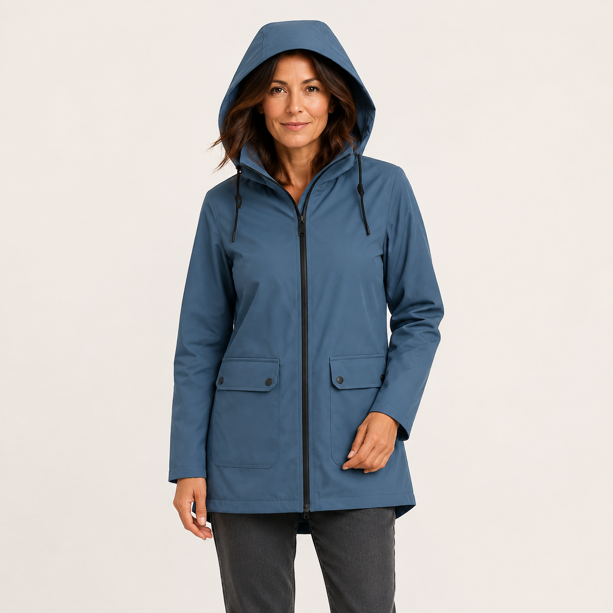 Aveline | Waterproof Rain Jacket with Adjustable Hood for Women